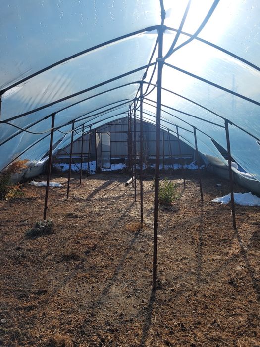 Теплица 7.5 × 22 метра