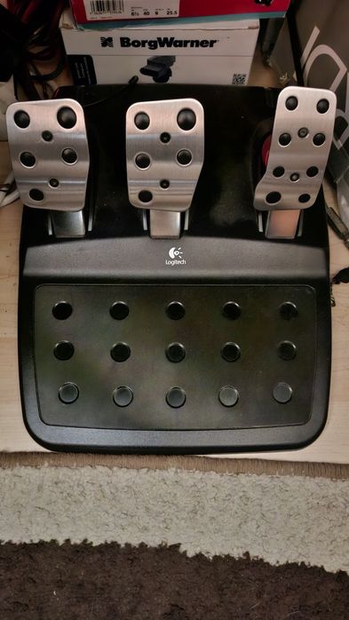 Волан logitech g27+shifter+спортен волан