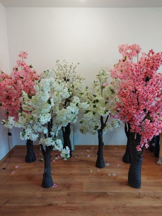 Изкуствено дърво Японска вишна 130,  150, 170, 190см, различни цветове