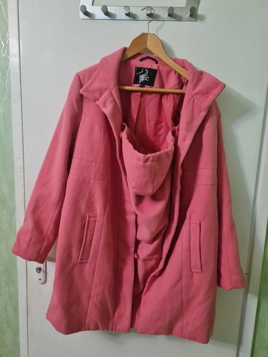 Ново розово палто за бременни и бебеносене