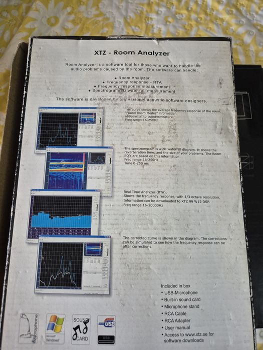 Vand room analyzer XTZ