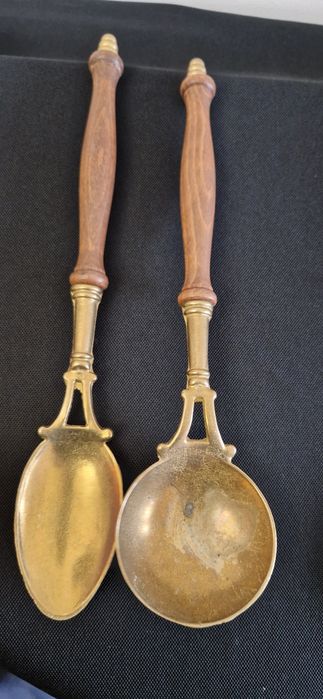 Suport perete bronz lingura furculița ustensile