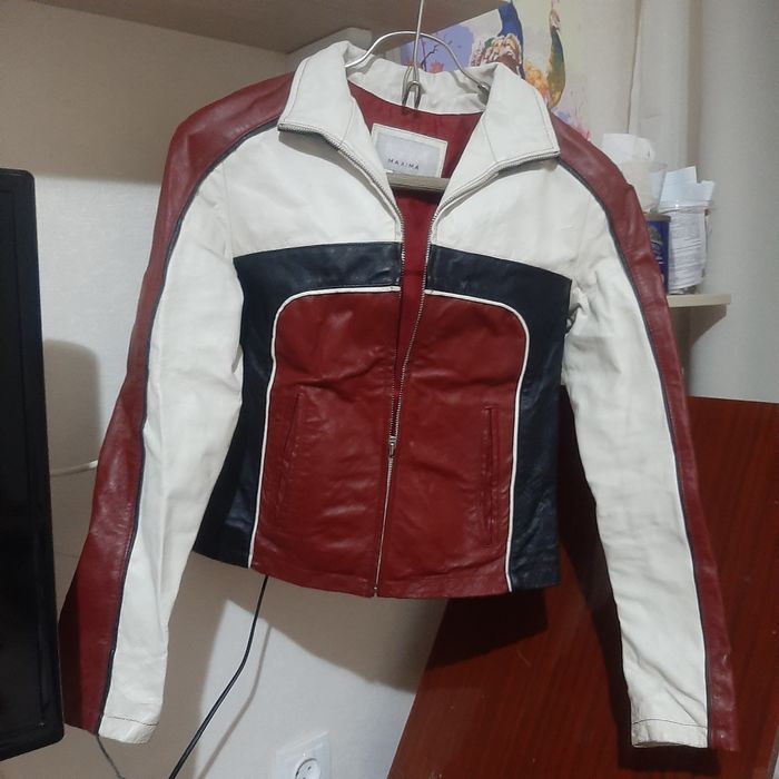 Куртка женская кожаная