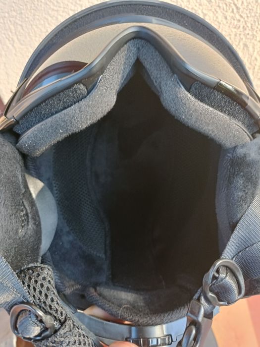 Vând cască schi/ski Etape mărimea L  53-5t și ochelari reaper  folosit