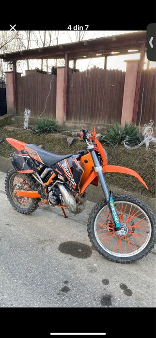 Vând cross KTM Exc 250 2t
