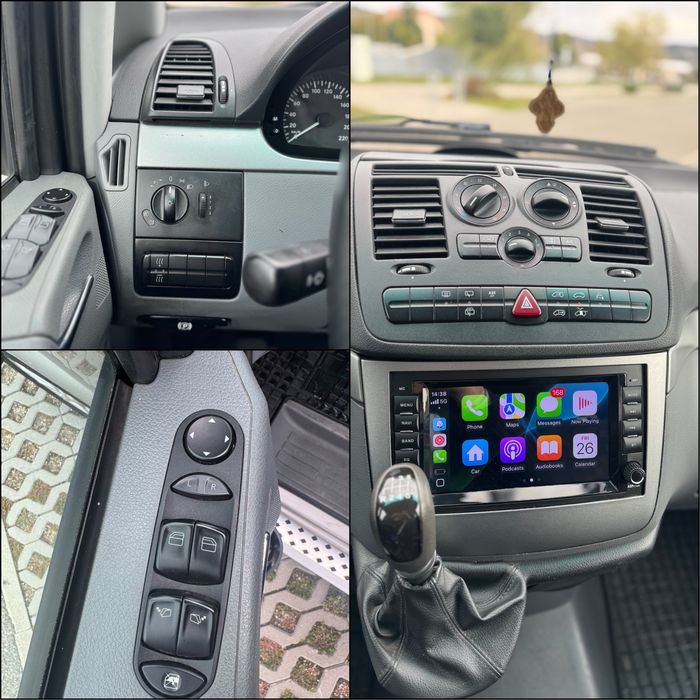 Mercedes-Benz Vito W639, 115 CDI, 2.2 diesel, 2010, 8 locuri, CarPlay