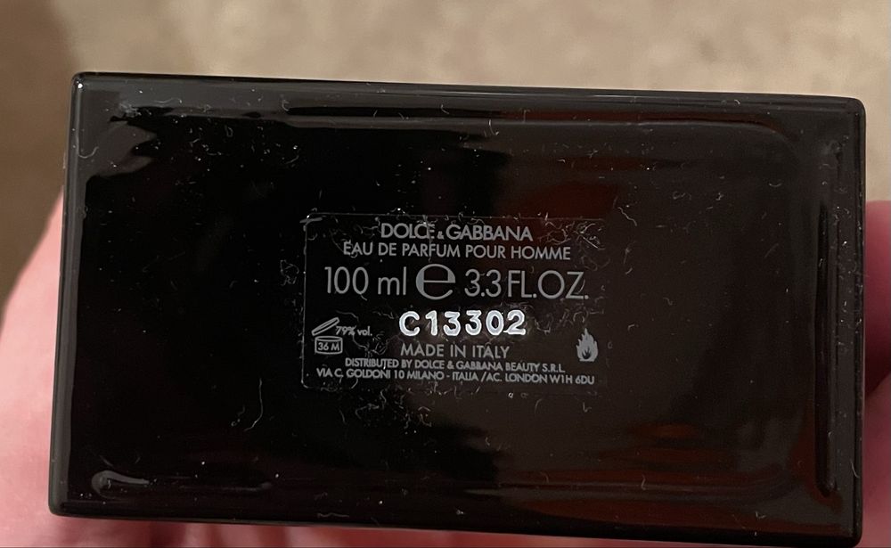 Продаётся D&G the one eau de parfum