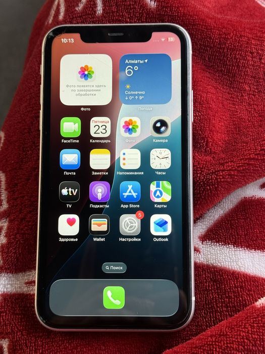 iPhone 11 белый 128гб