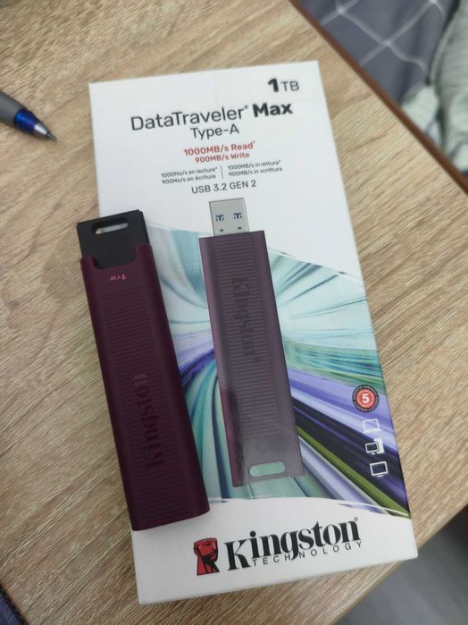 Флешка kingston 1 tb usb 3.2 gen 2 type a