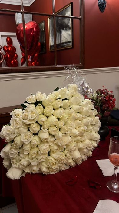 101 роза 60-70см