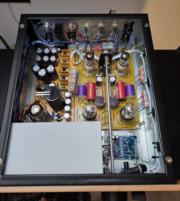 Preamplificator lampi