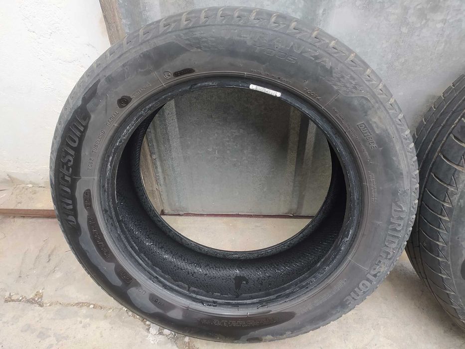 4бр. Летни гуми Bridgestone Turanza T005 - 195/55 R15 85H (DOT 2021г.)