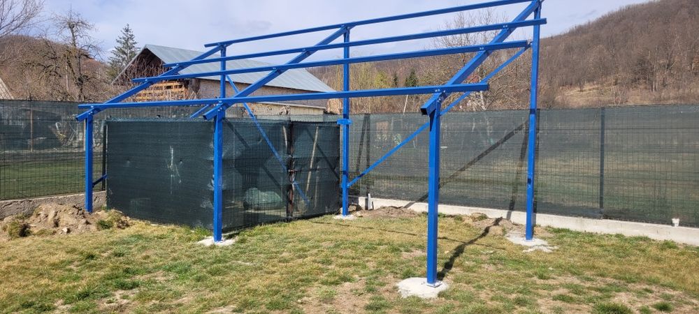 Structura panouri fotovoltaice, solare