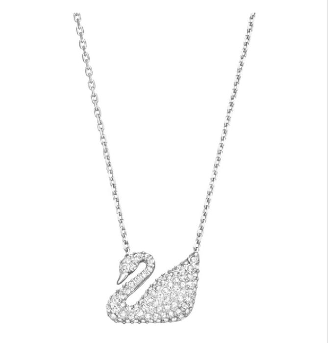 Swarovski лебед колие