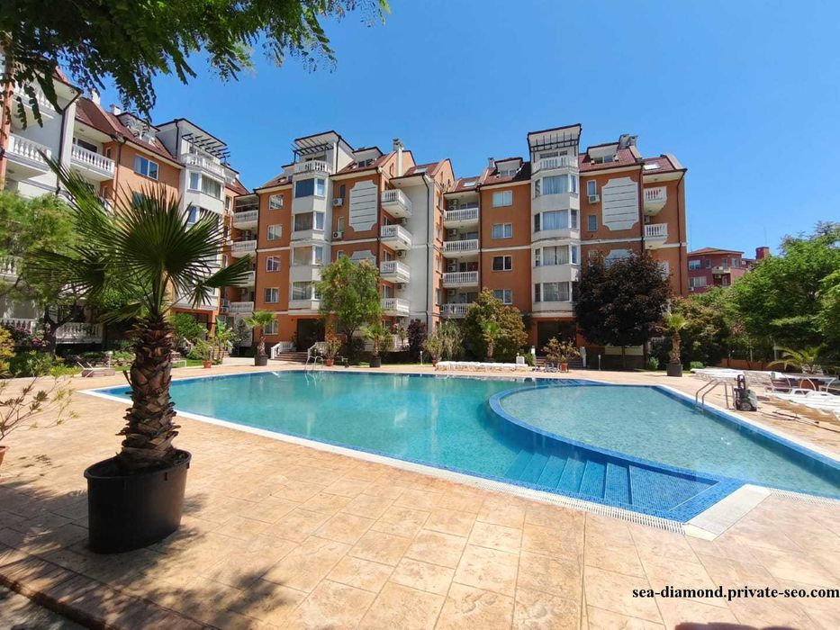 Продава се Двустаен апартамент в к.к. Слънчев бряг - 55 кв.м за 6 €/кв.м - Снимка #1