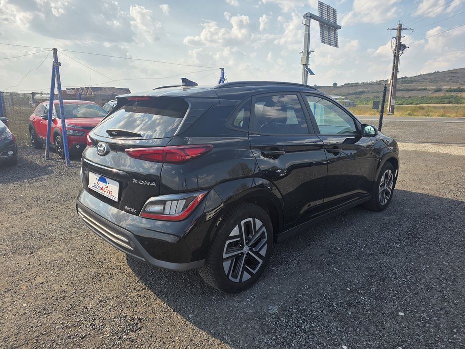 Hyundai Kona electric baterie mare 64kw 2021 facelift