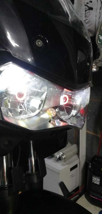 Лед Крушка H4 за Мотоциклети Angel Eyes