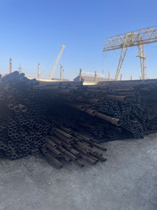 Трубы б/у разного размера и толщины