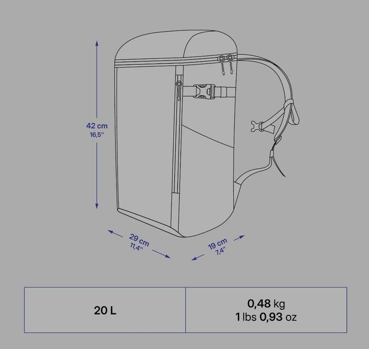 Ruscac Frigorific de 20L (nefolosit)