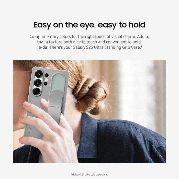 Original Samsung Galaxy S25 Ultra Чехол Standing Grip Phone Case