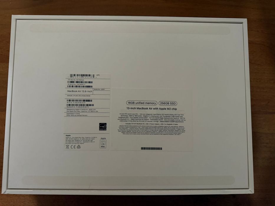 Ноутбук Macbook Air