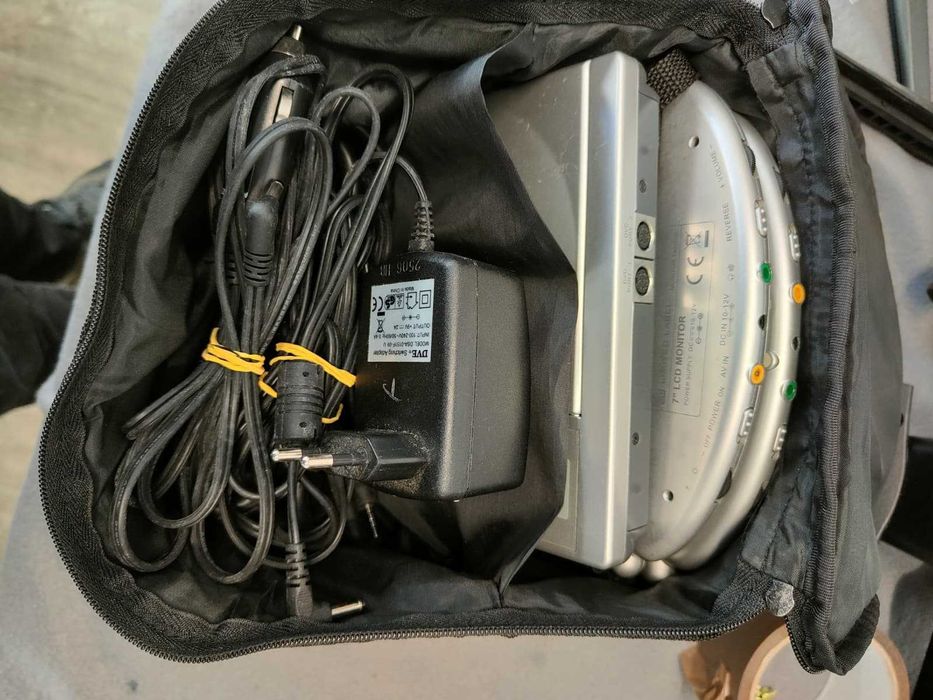 DVD Player dual display auto DVD Twin 700 set complet