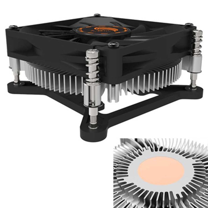 Сърварен охладител 1U Server LGA 1150, 1151, 1155, 1156, 1200