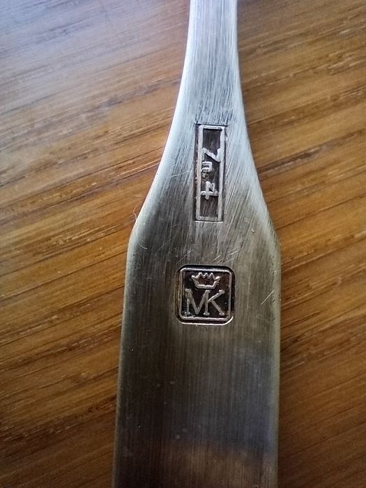 Vand set 3 tacamuri argintate, pt salata si pt paste.