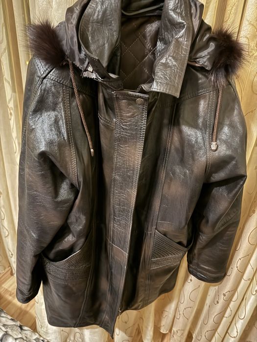 Geaca piele naturala