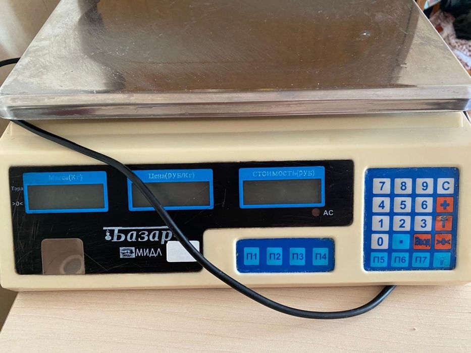 Торговые настольные весы