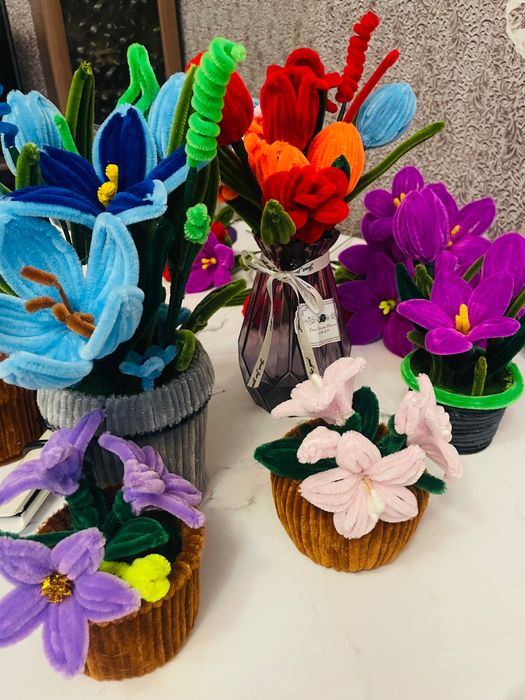 Цветы,ручное изделие