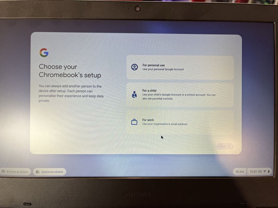 Samsung chromebook 4