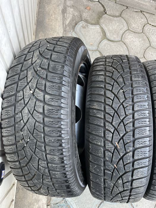 Jante otel 5x120mm, anvelope iarna 215/60 R17C, VW T5, T6, Multivan