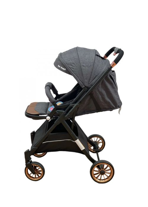 Carucior cu pliere compacta sport cu maner reversibil, tip troller, tr