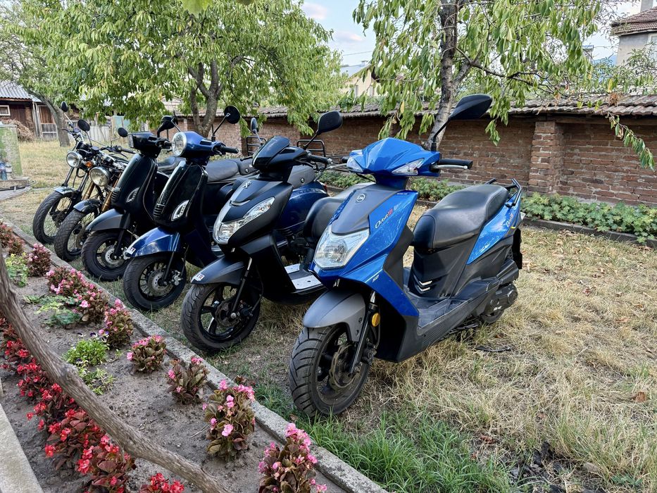 Скутери 50cc 4t Peugeot, Kymco, Sym, Yamaha, Piaggio, Btc