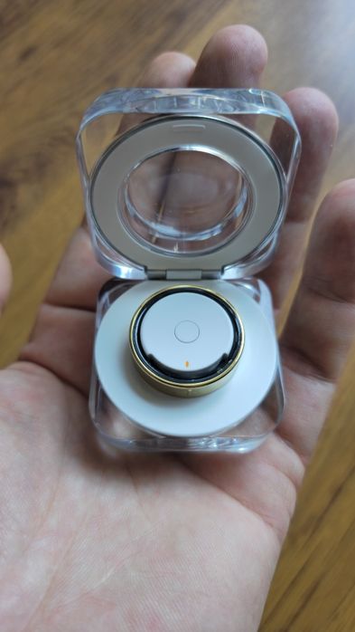 Samsung Galaxy Ring Titanium Gold mărimea 15, eMAG, garanție până în februarie 2028