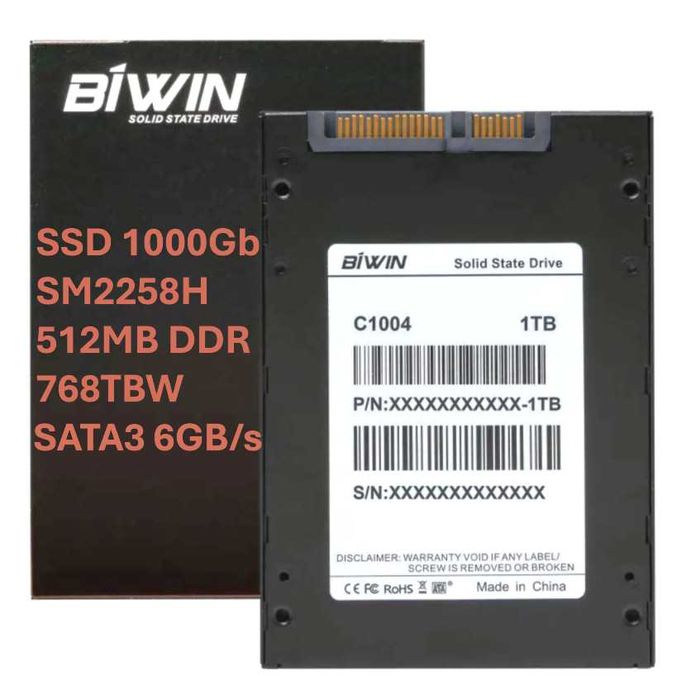 SSD 1000GB SATA3 Biwin C1004