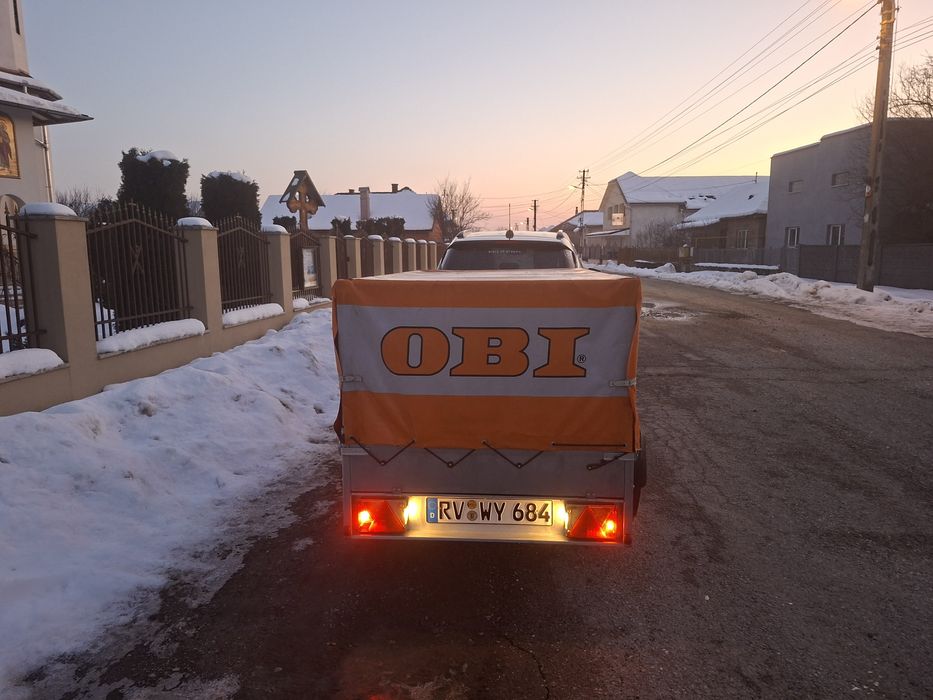 Remorca  Marca Stema 750 k.g  Ca Noua  Adusa Recent Germania