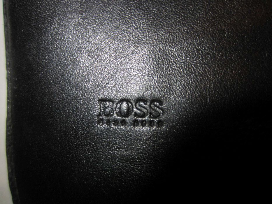 Cizme piele Boss, masura 9 1/2,Vibram,blana miel, stare f. buna,Italia