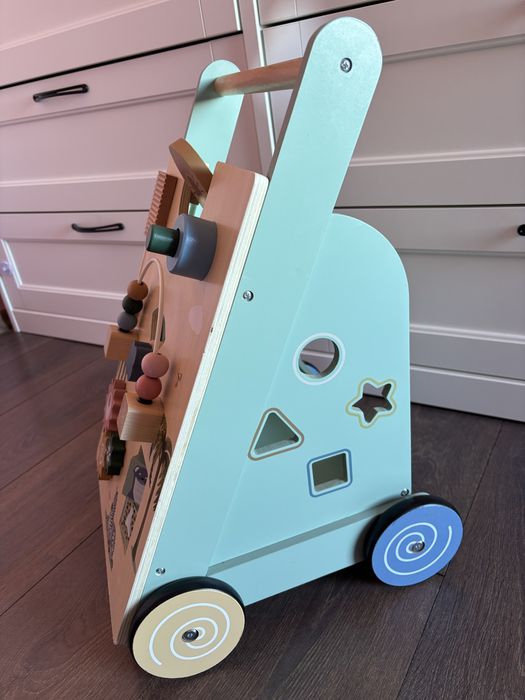 Дървена играчка за прохождане Moni