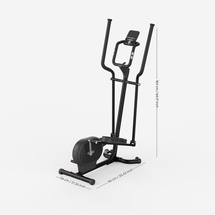 Bicicletă eliptică 20 programe și auto - produs resigilat Decathlon