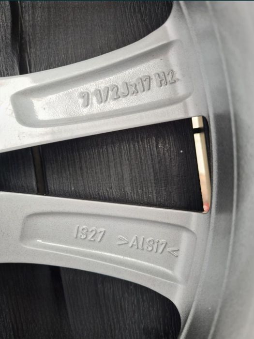 ОРИГИНАЛНИ  VW и BMW Джанти 17" 5х112 ET27, 7.5J и летни гуми 215/50/1