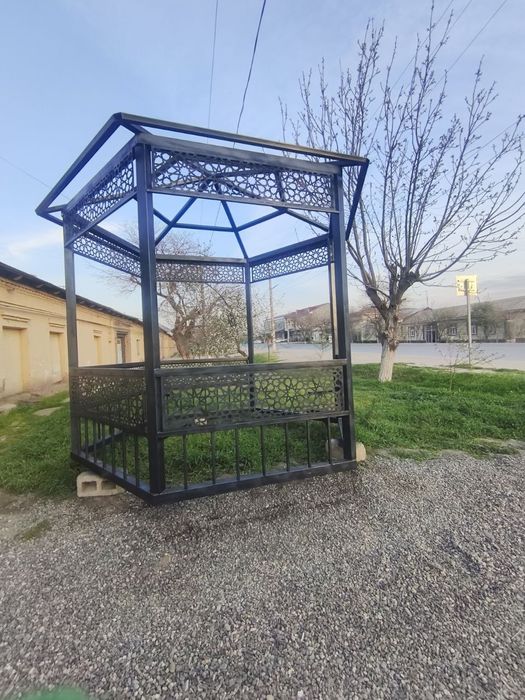 Кровать беседка на заказ