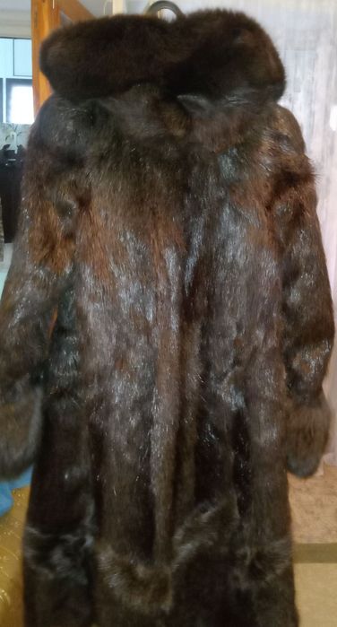 Шуба женская нутрия