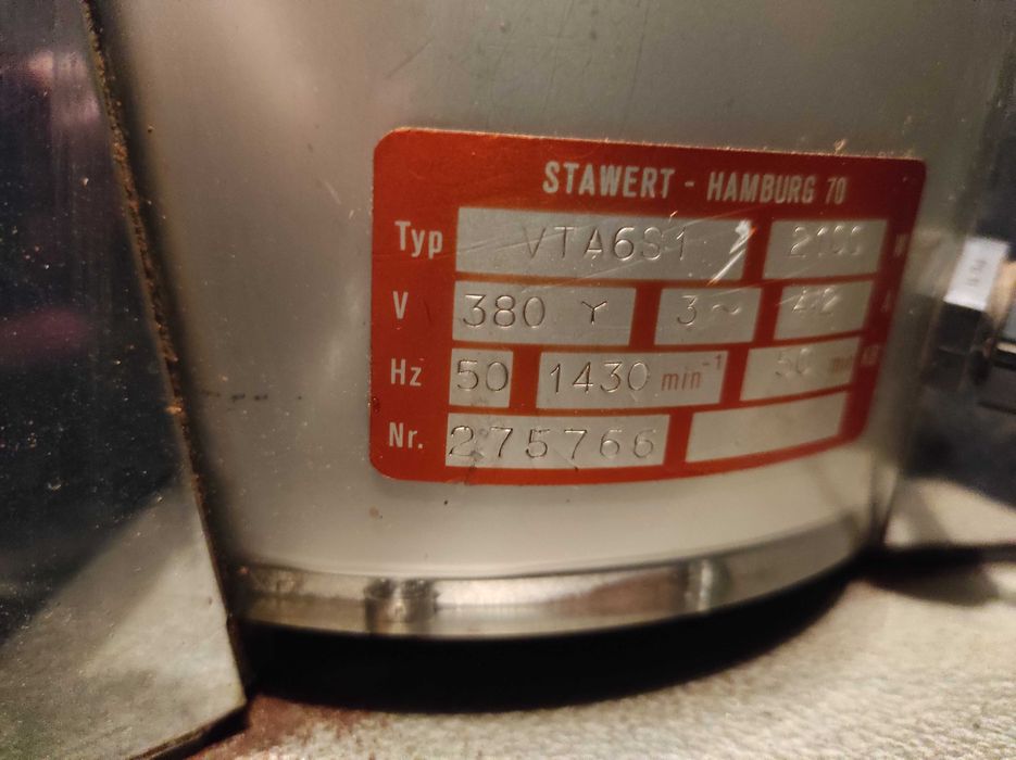 Професионална трифазна кафемелачка Stawert Hamburg VTA6S1 (380 V)