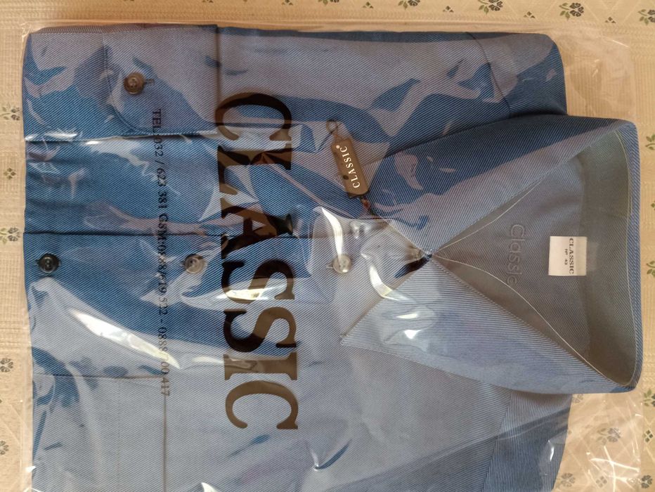 Нови мъжки ризи - различни модели и размери