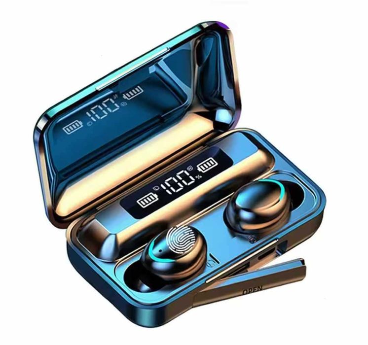 Casti wireless cu powerbank  ,produs nou