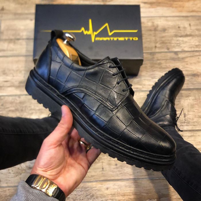 Кожаные туфли мужские Made in Türkiye