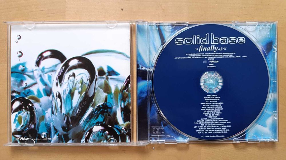 Cd Album Solid Base - Finally +3