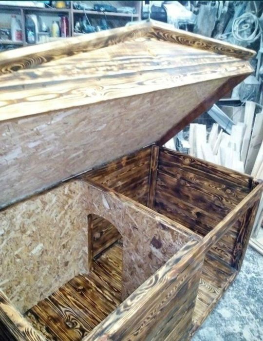 Будки для собак утепленные